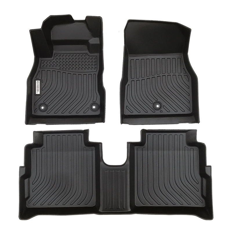 No Hybrid Models SMARTLINER Custom Fit Floor Mats 2 Row Liner Set Black for 2014-2019 Acura MDX 