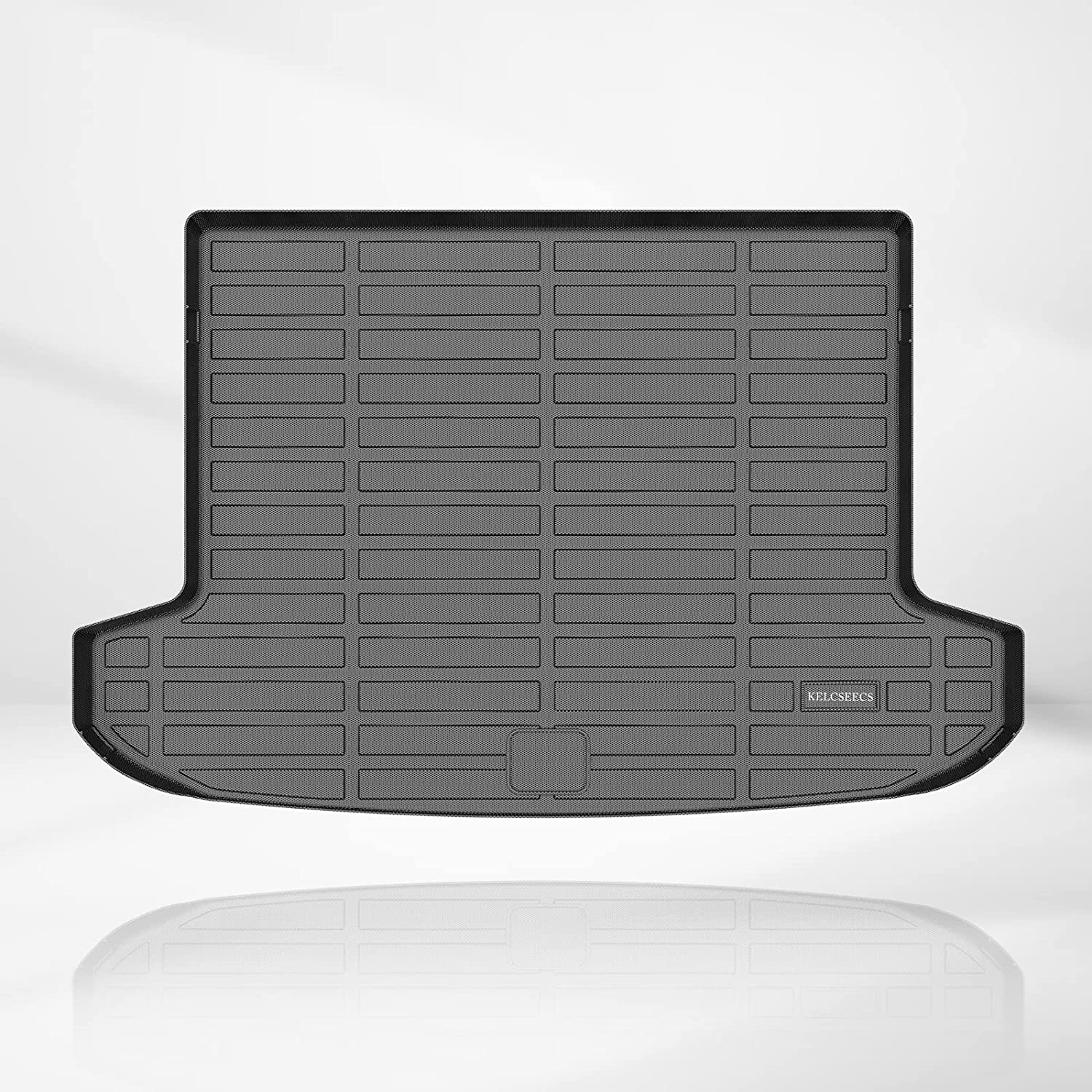 Kelcseecs All Weather 3D Tech Design TPE Car Trunk Mat Cargo Liner For Hyundai Tucson 2016-2021
