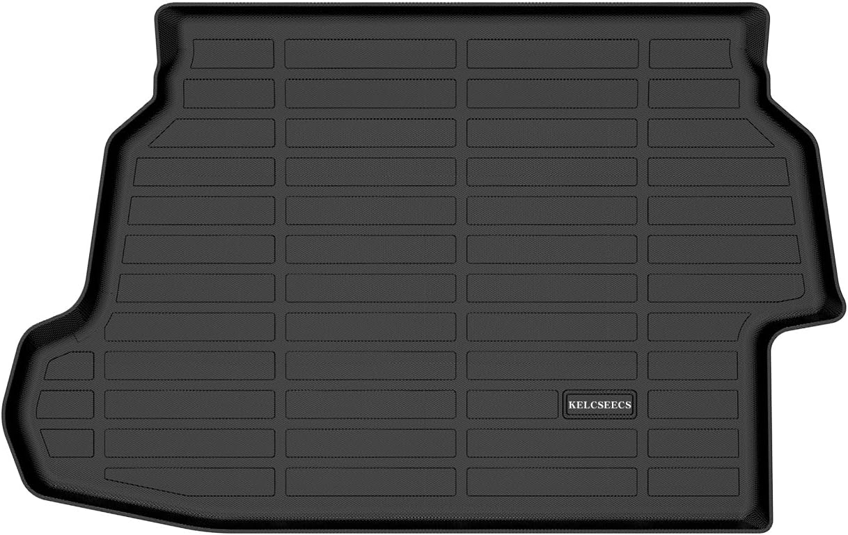 Kelcseecs All Weather 3D Tech Design TPE Car Trunk Mat Cargo Liner For Toyota Prius 2023