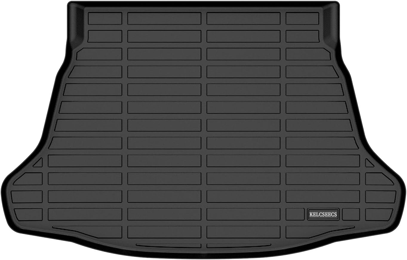 Kelcseecs All Weather 3D Tech Design TPE Car Trunk Mat Cargo Liner For Toyota Prius 2016-2022